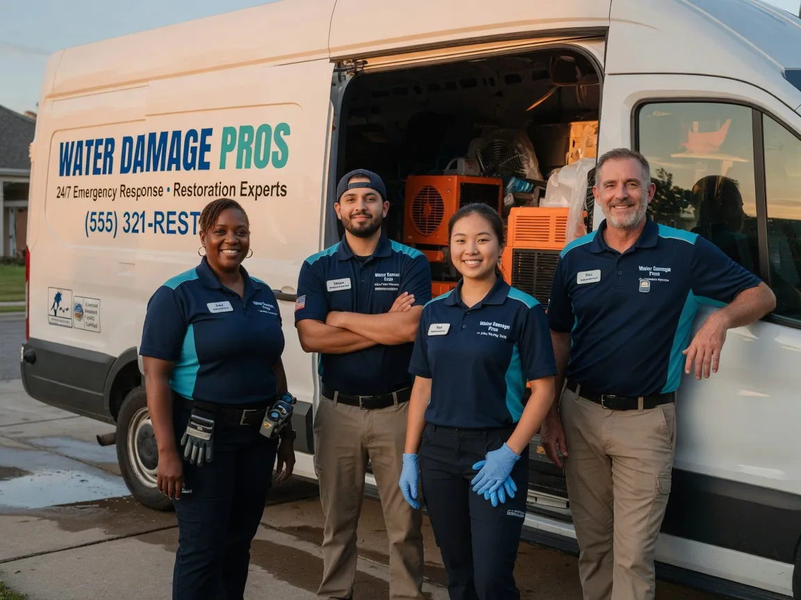 Water Damage Restoration company in Alvin, IL