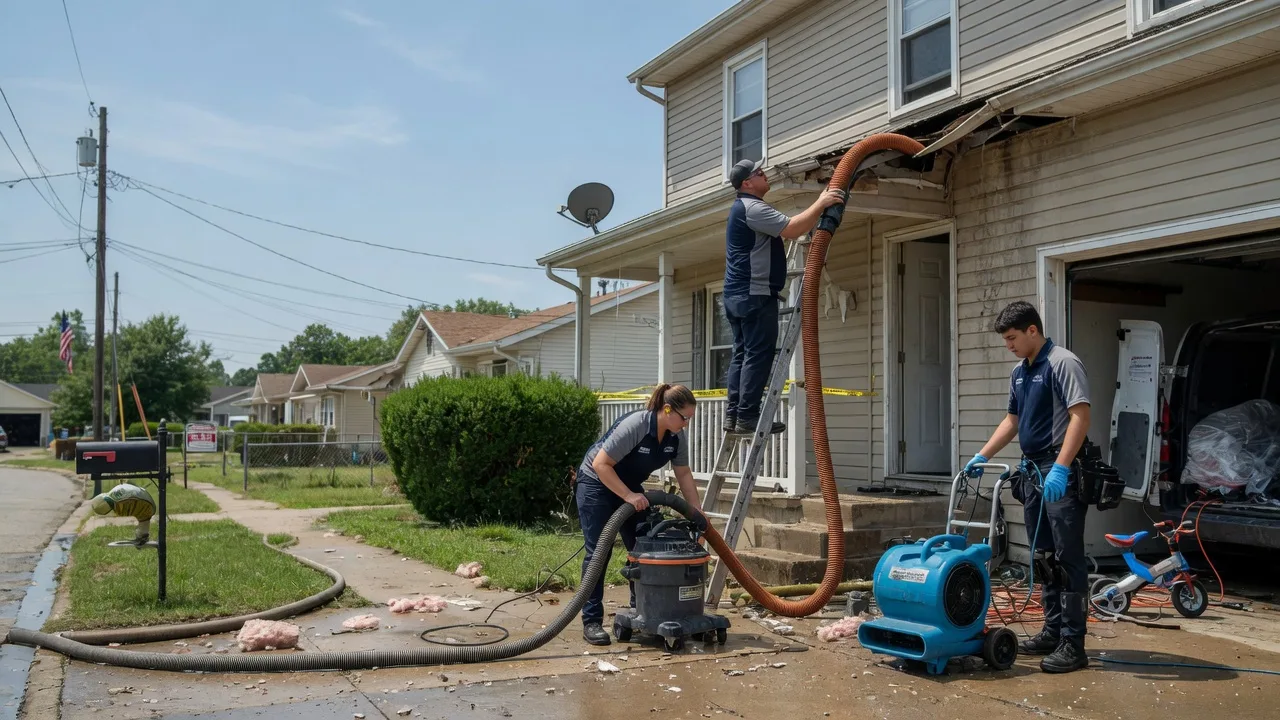 Water Damage Restoration in Alvin, IL near me